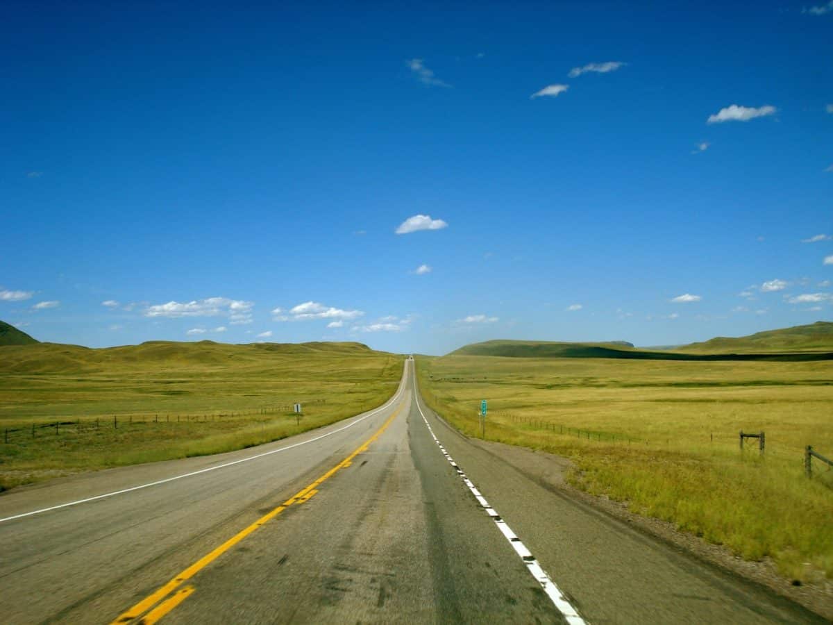 remote Idaho highway